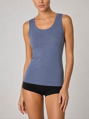 Wolford Revolve Light Blue Perrywinkle Tank Top Sleeveless Size XS